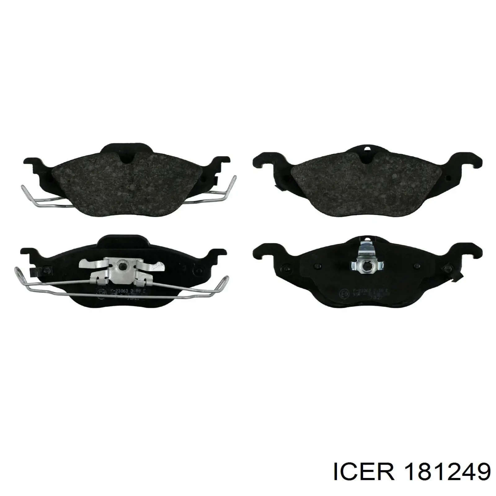 Купить 181249 Icer Колодки тормозные