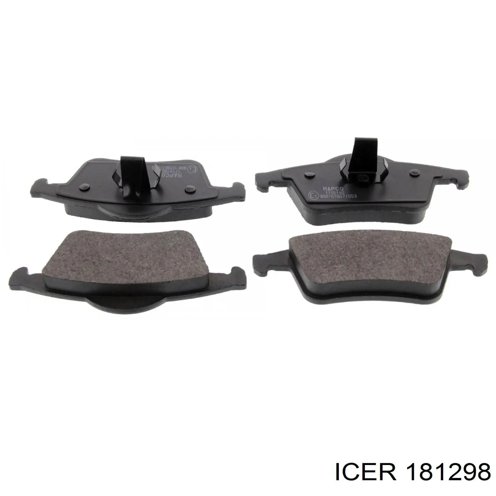 Колодки дисковые  Icer 181298 цена, от 20.38 USD