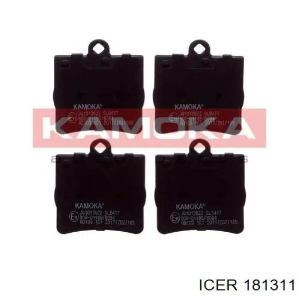Колодки дисковые  Icer 181311 цена, от 16.89 USD