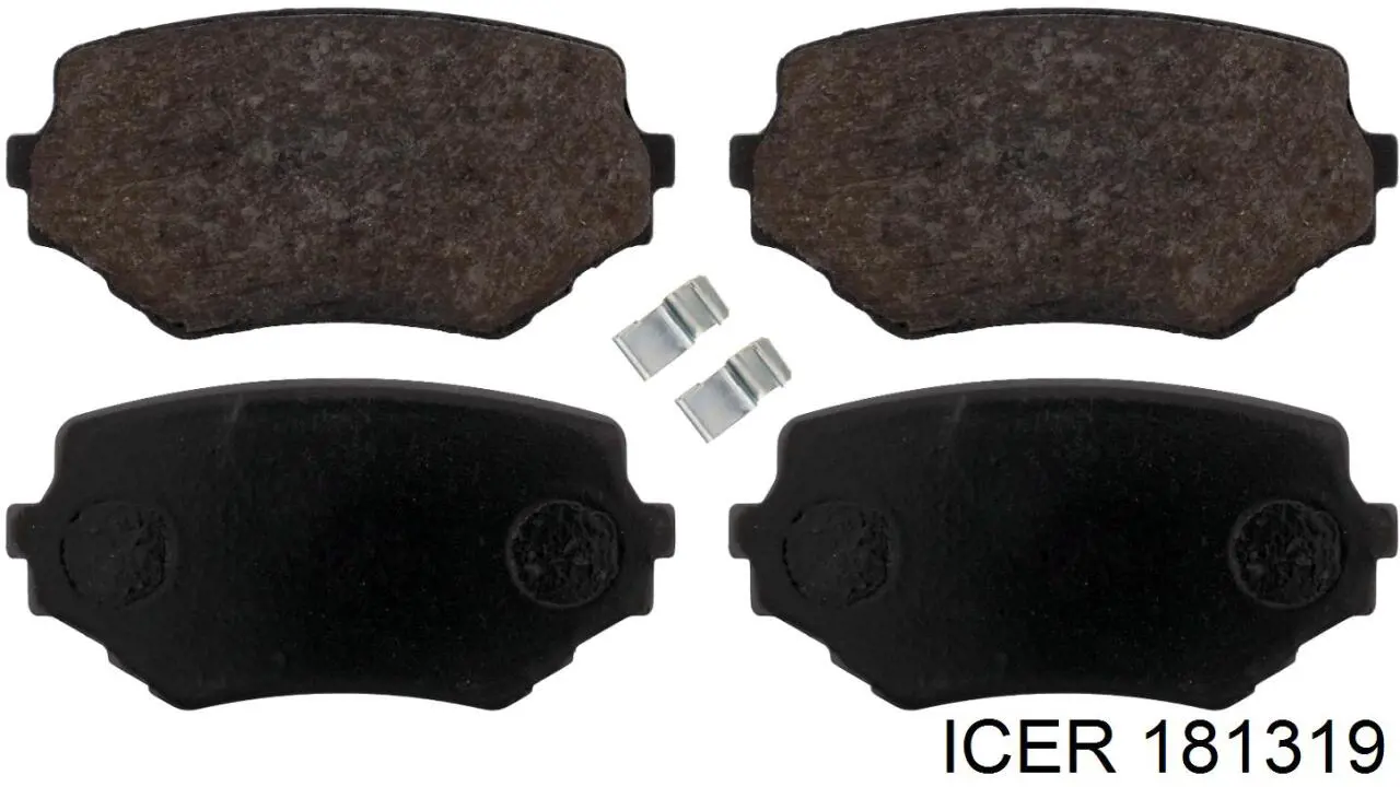 181319 Icer Колодки передние