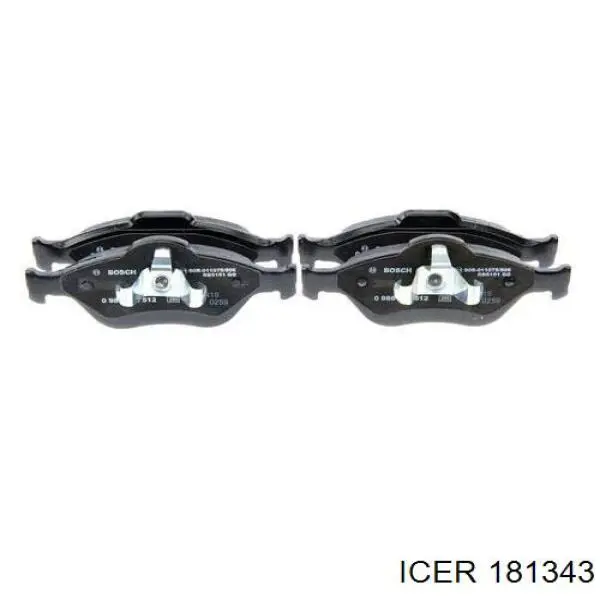 181343 Icer Колодки передние