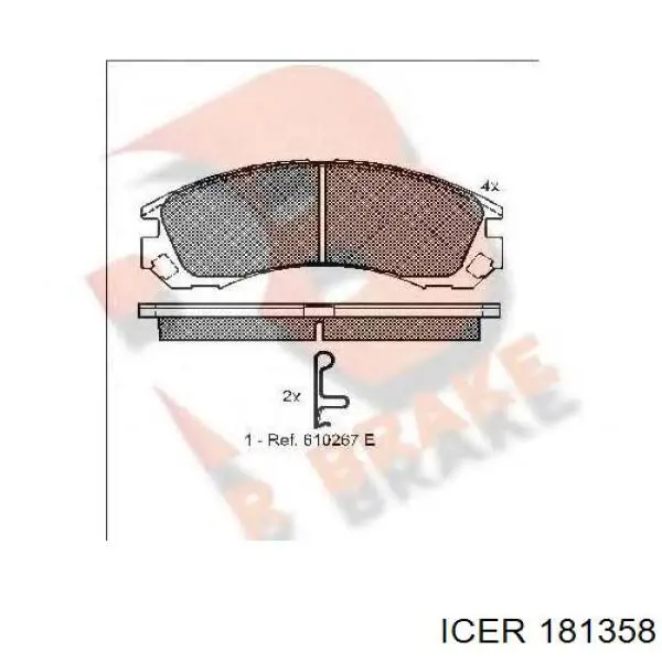 Передние тормозные колодки P94001 Brembo