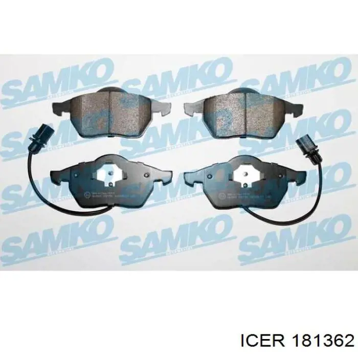 181362 Icer Колодки передние