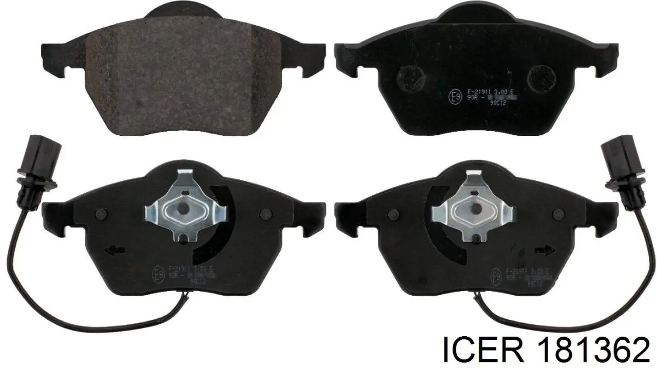 Колодки Icer 181362 цена, от 29.24 USD