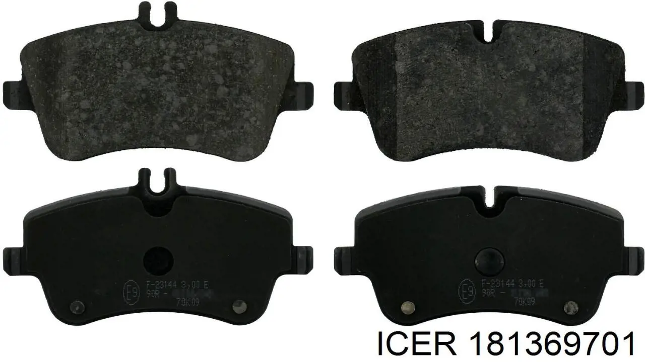 Передние тормозные колодки 181369701 Icer