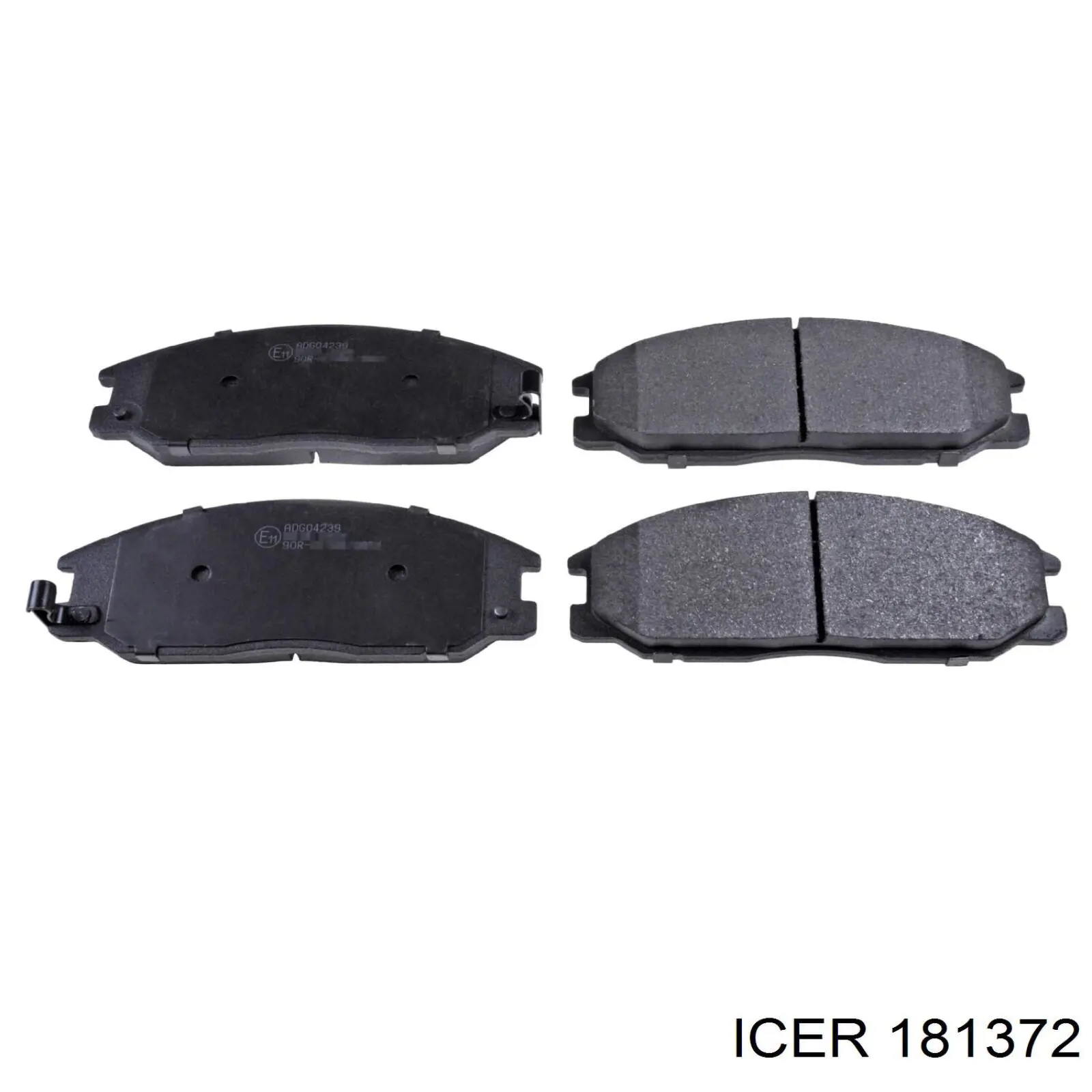 181372 Icer Колодки передние