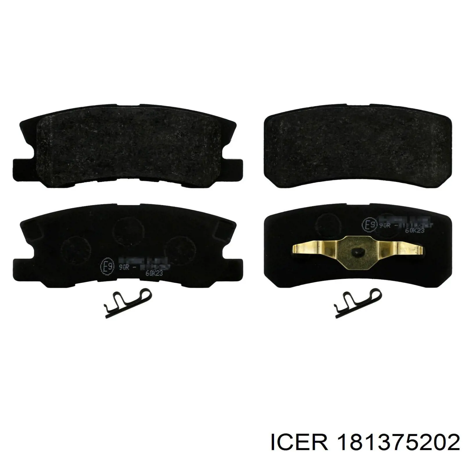 Колодки дисковые  Icer 181375202 цена, от 22.70 USD