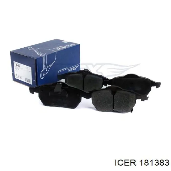 Передние тормозные колодки 181383 Icer