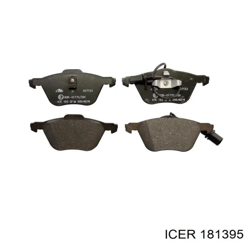 Купить 181395 Icer Колодки тормозные