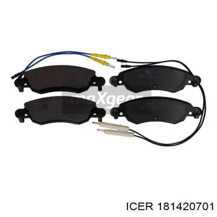 181420701 Icer Колодки передние