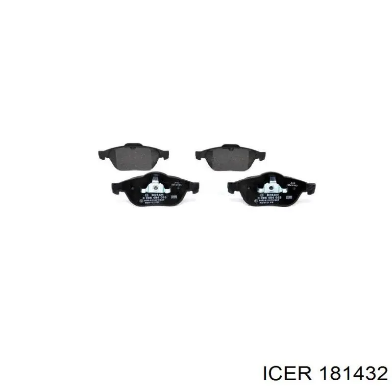 Колодки Icer 181432 цена, от 23.33 USD