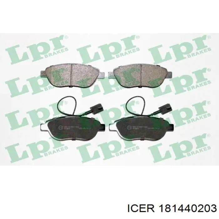 Купить 181440203 Icer Колодки тормозные