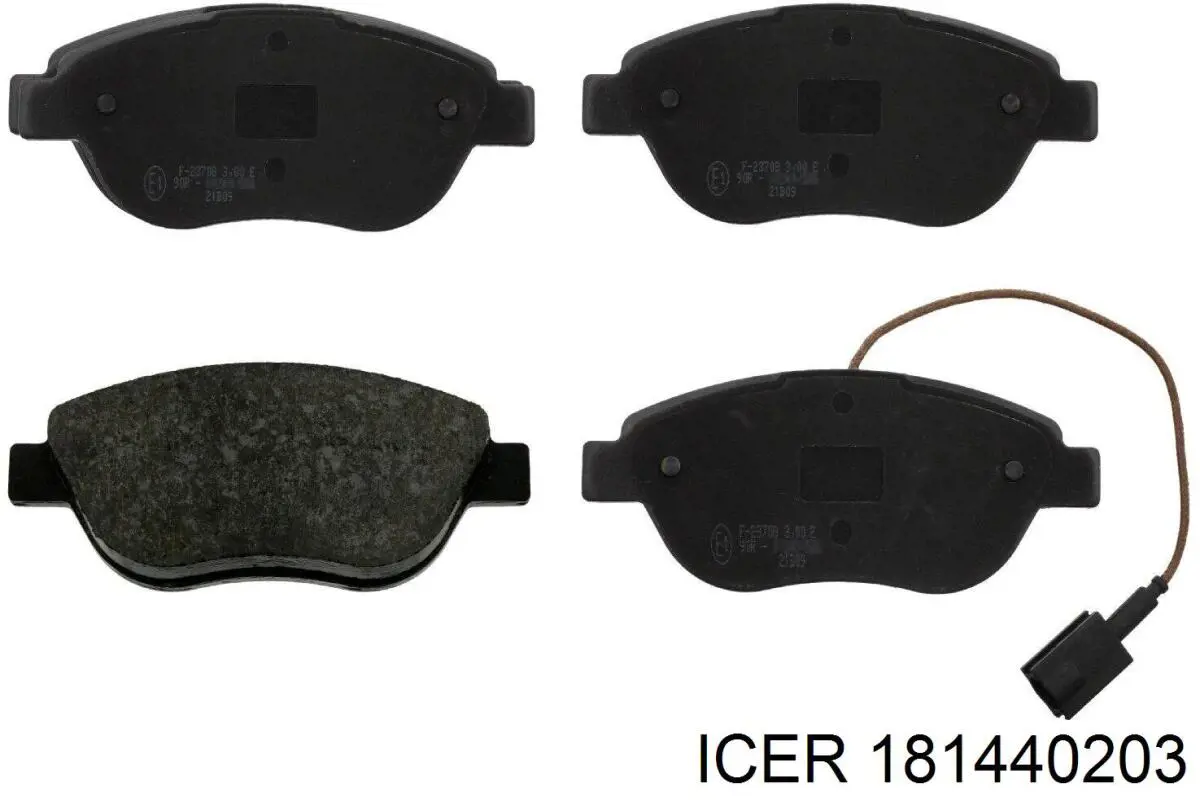 181440203 Icer Колодки передние