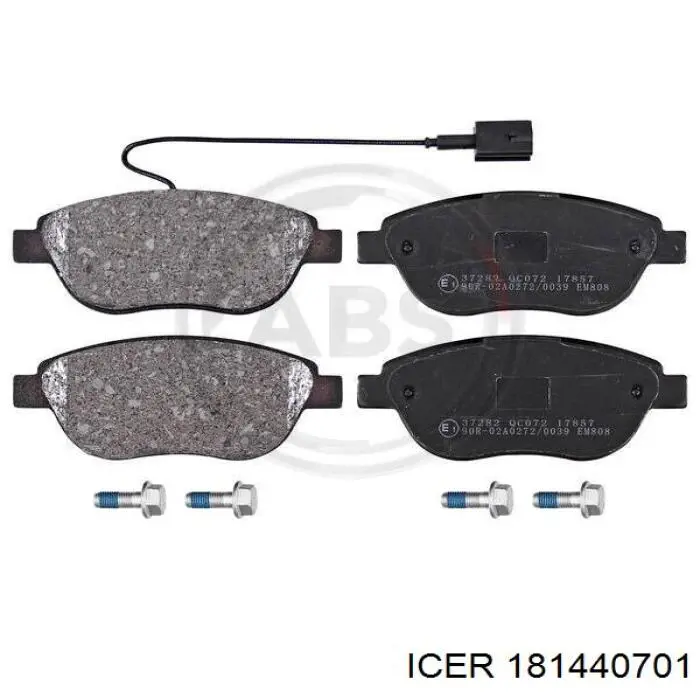 Тормозные колодки Icer 181440701