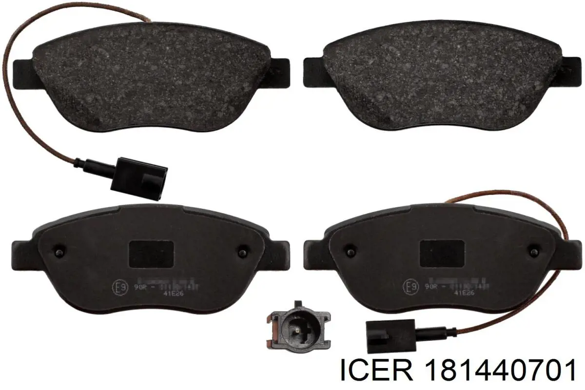 181440701 Icer Колодки передние
