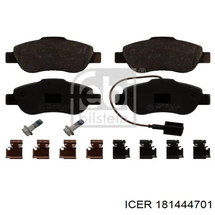 Купить 181444701 Icer Колодки тормозные