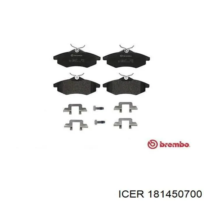 Колодки Icer 181450700 цена, от 21.33 USD