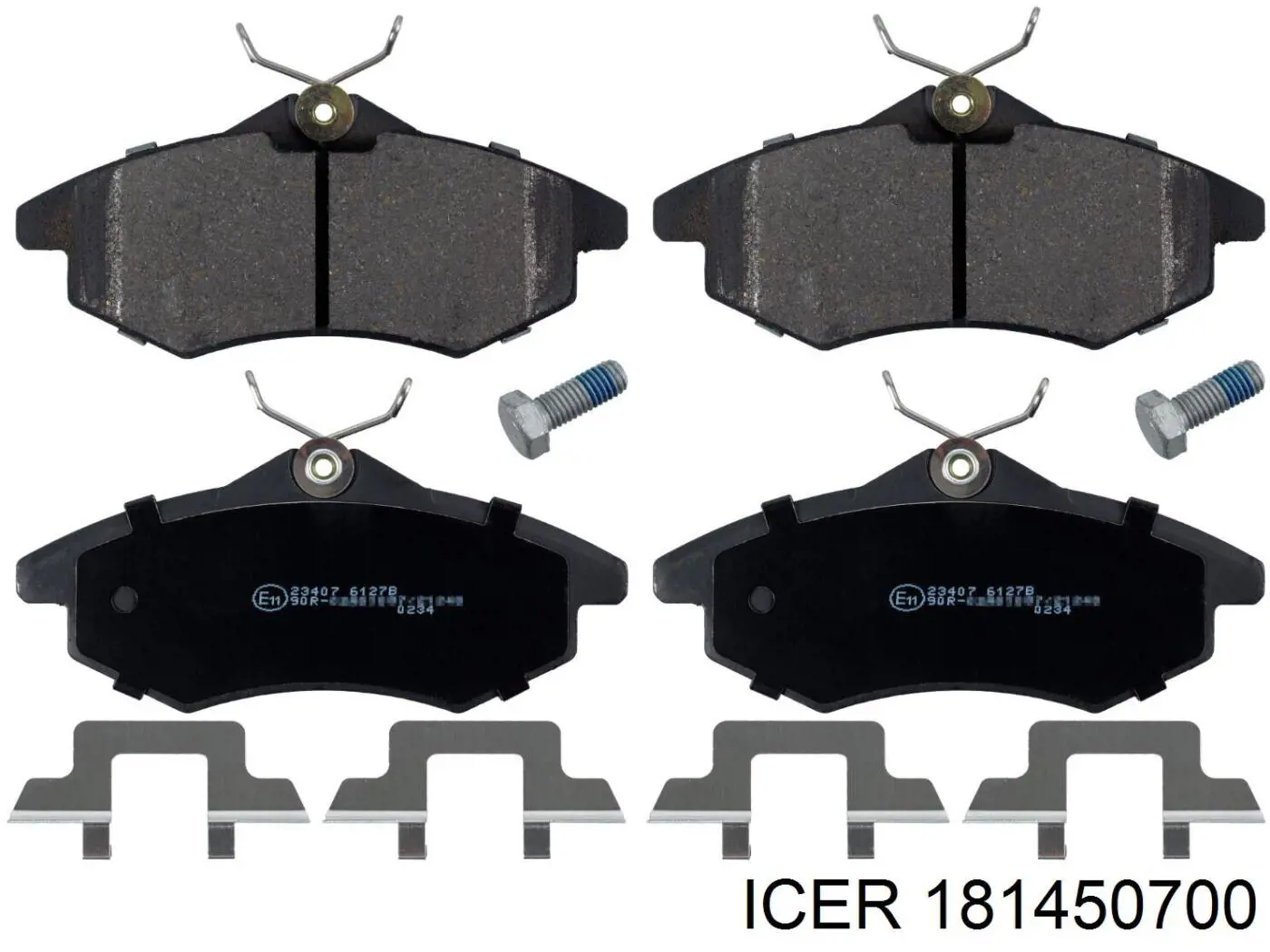 181450700 Icer Колодки передние