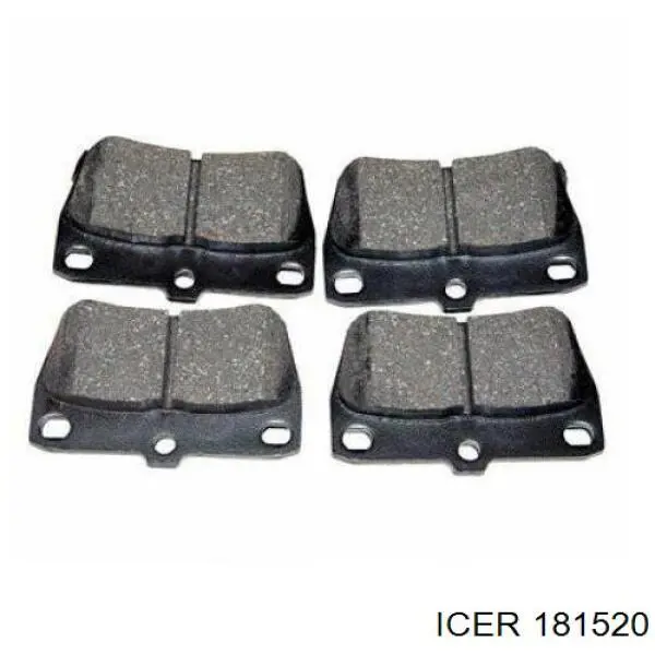Задние дисковые колодки Icer 181520
