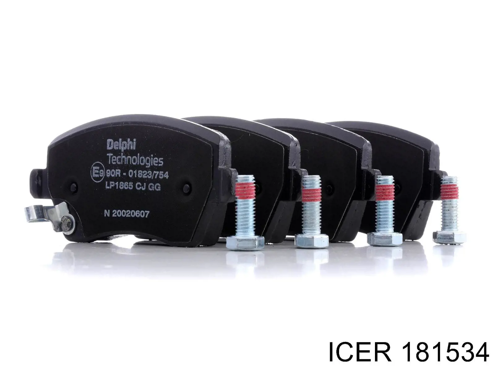 Передние тормозные колодки 181534 Icer
