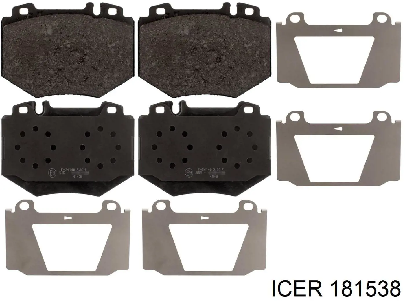 Купить 181538 Icer Колодки тормозные