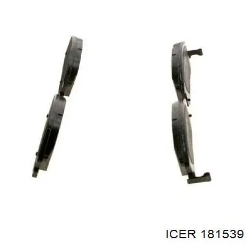 Передние тормозные колодки 181539 Icer