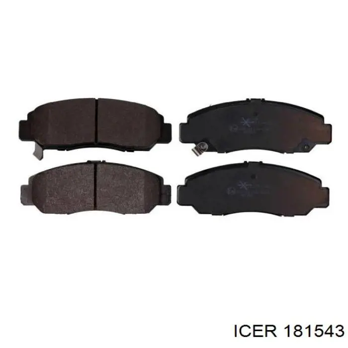 181543 Icer Колодки передние