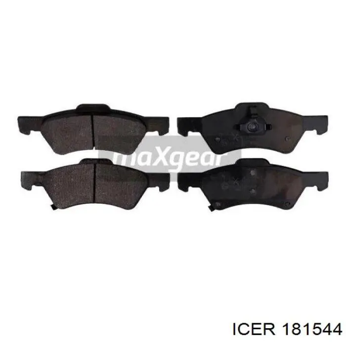 Передние тормозные колодки 181544 Icer
