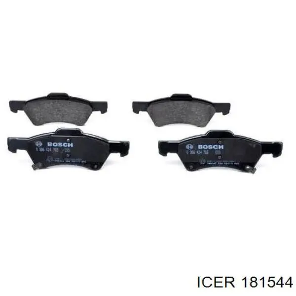 181544 Icer Колодки передние