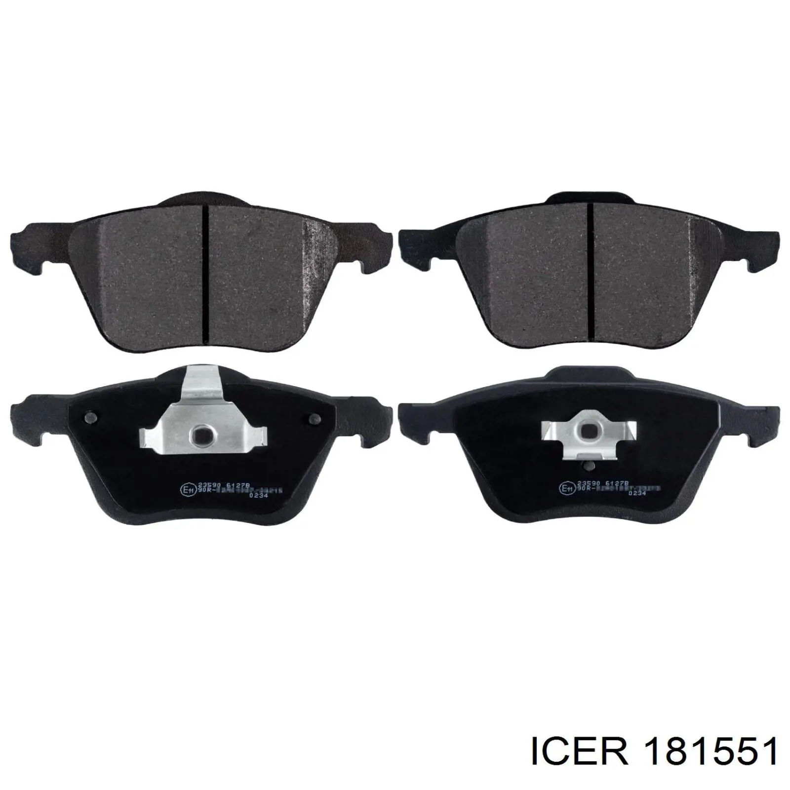 Купить 181551 Icer Колодки тормозные