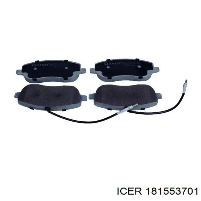 Тормозные колодки Icer 181553701