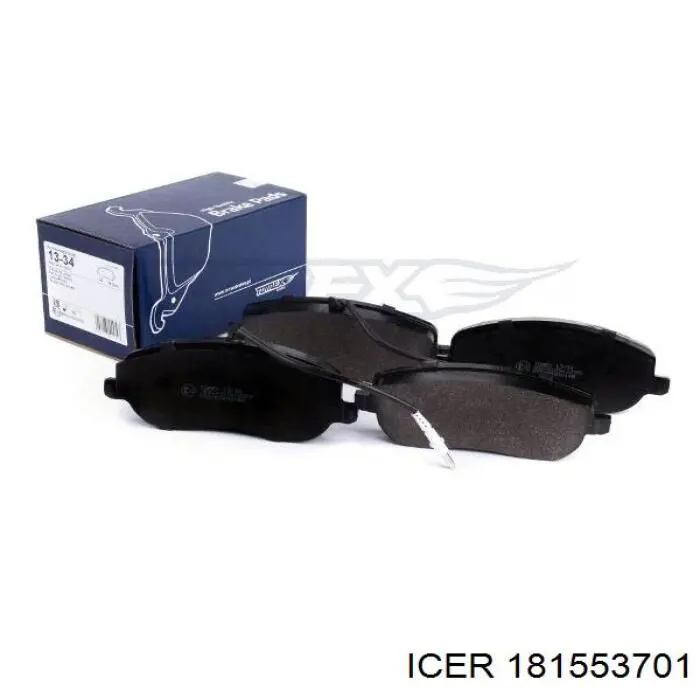 181553701 Icer Колодки передние