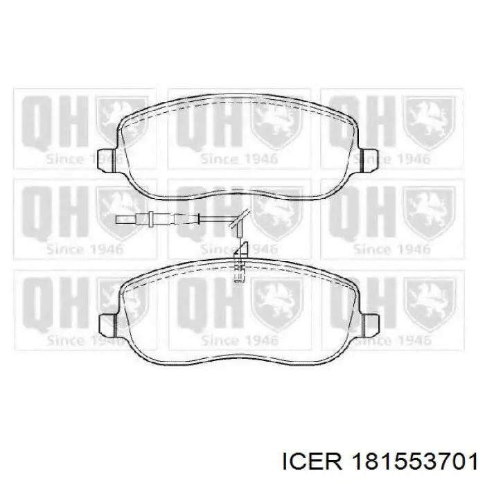 Колодки Icer 181553701 цена, от 25.79 USD
