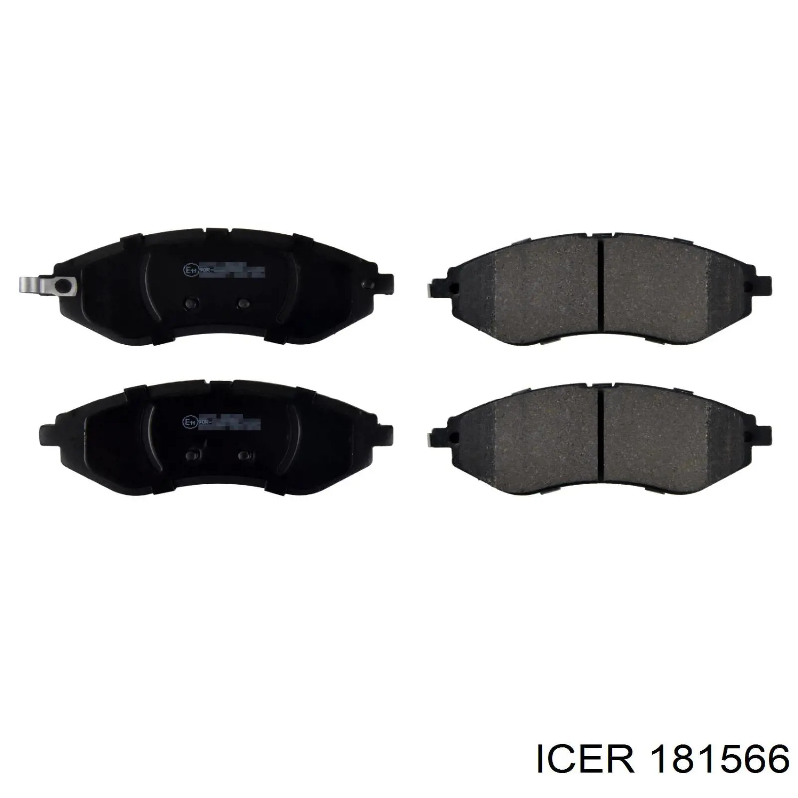 181566 Icer Колодки передние