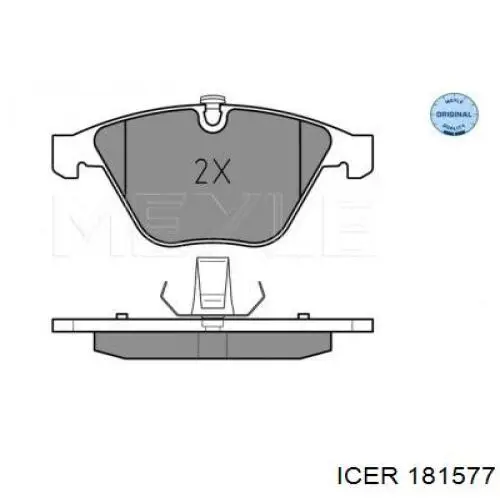 Колодки Icer 181577 цена, от 26.91 USD