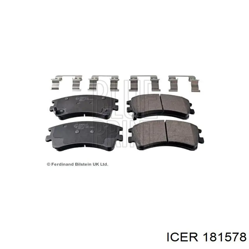 Купить 181578 Icer Колодки тормозные