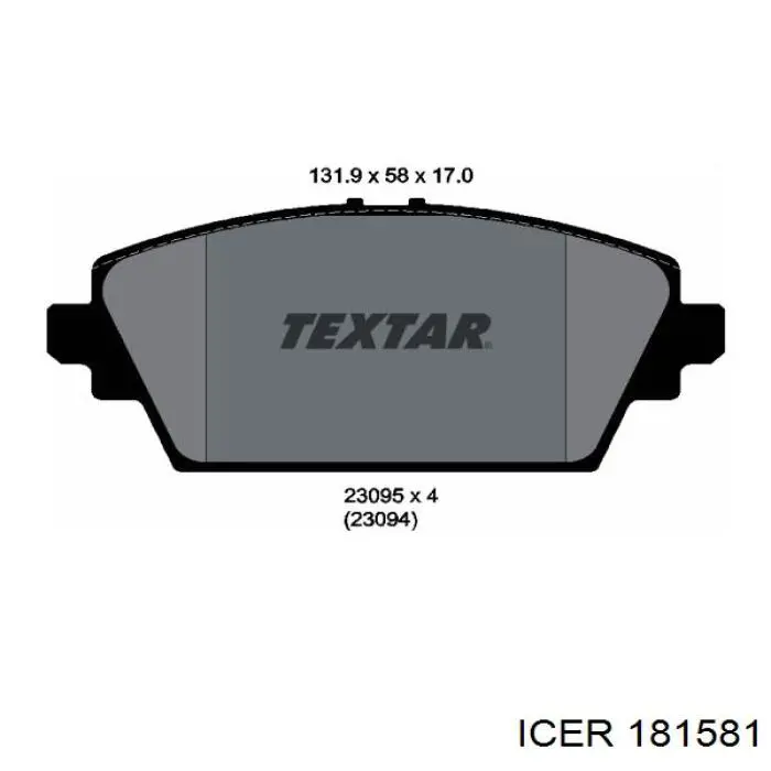 Колодки Icer 181581 цена, от 16.98 USD