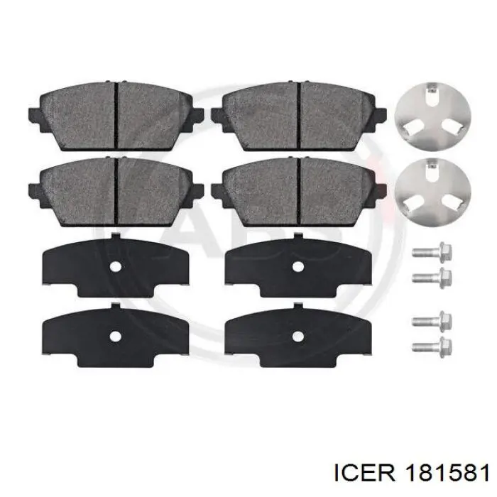 Колодки Icer 181581 цена, от 16.98 USD