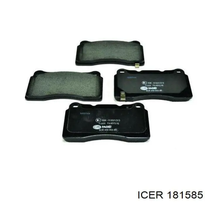Колодки Icer 181585 цена, от 27.85 USD