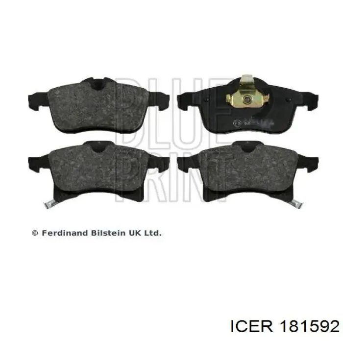 Колодки Icer 181592 цена, от 26.73 USD