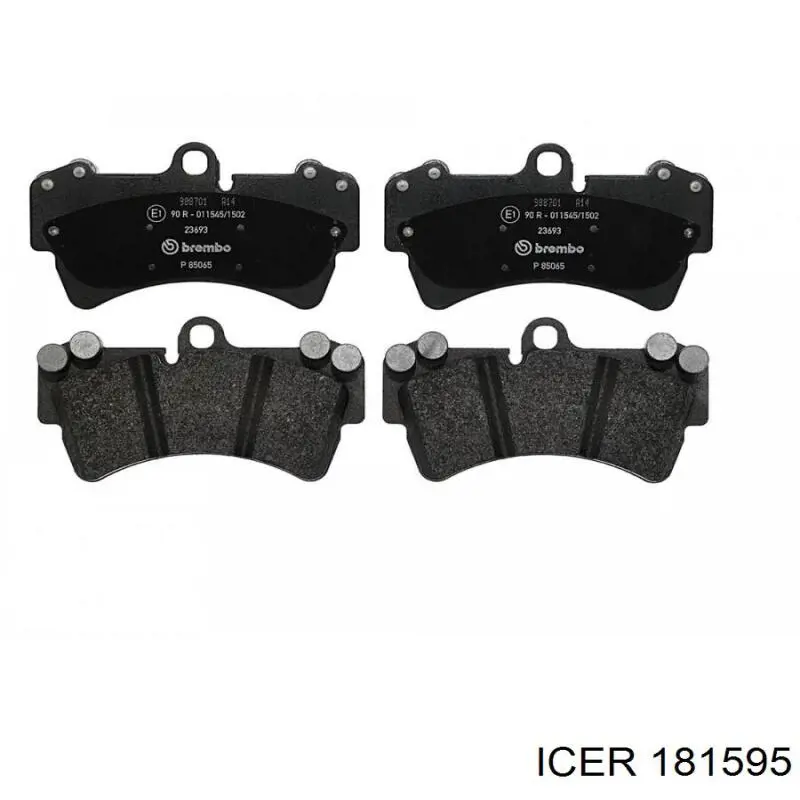 181595 Icer Колодки передние