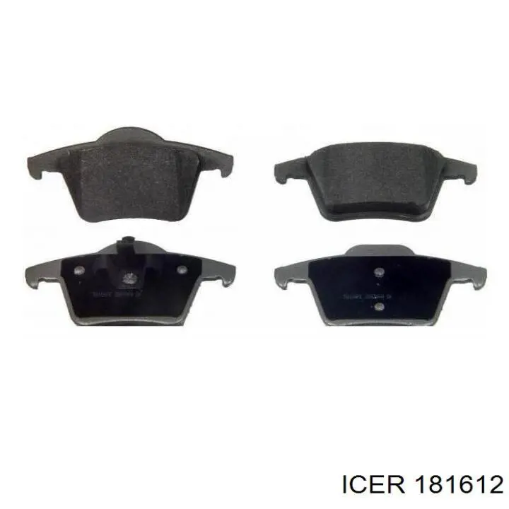 Колодки дисковые  Icer 181612 цена, от 25.87 USD