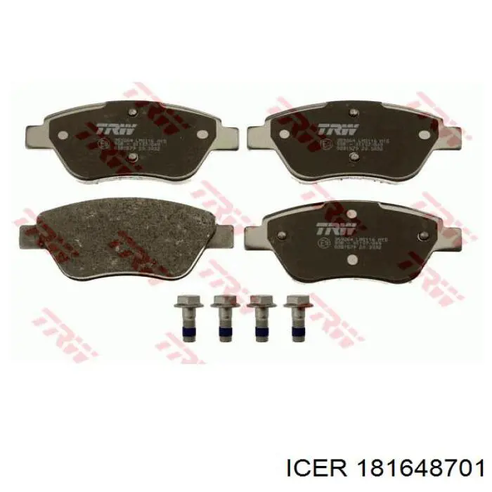 Купить 181648701 Icer Колодки тормозные