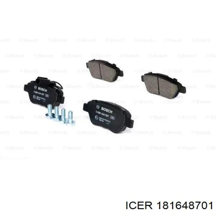 Колодки Icer 181648701 цена, от 21.19 USD