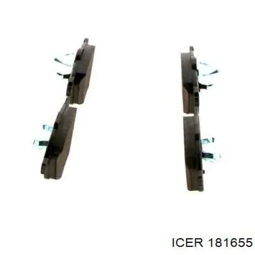 Купить 181655 Icer Колодки тормозные