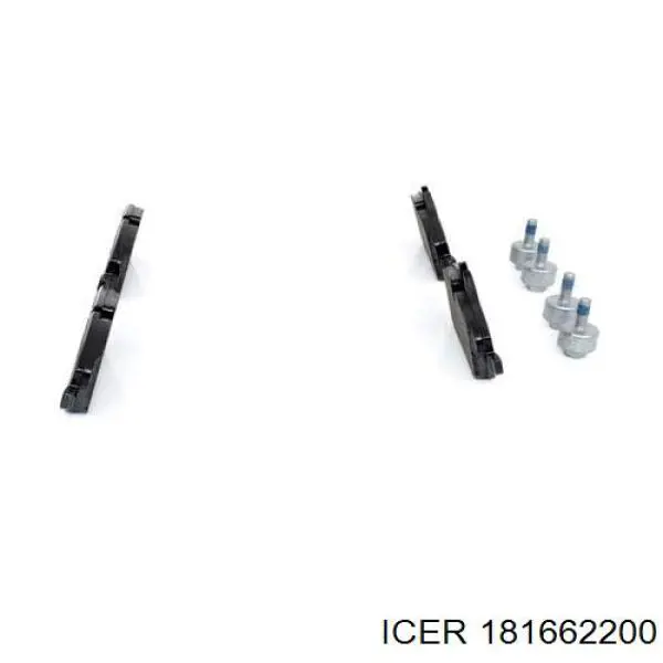 Купить 181662200 Icer Колодки тормозные