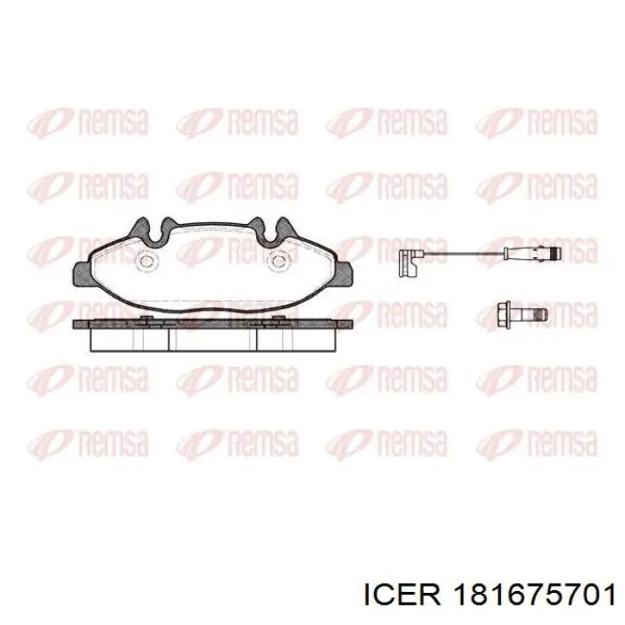 Колодки Icer 181675701 цена, от 30.42 USD