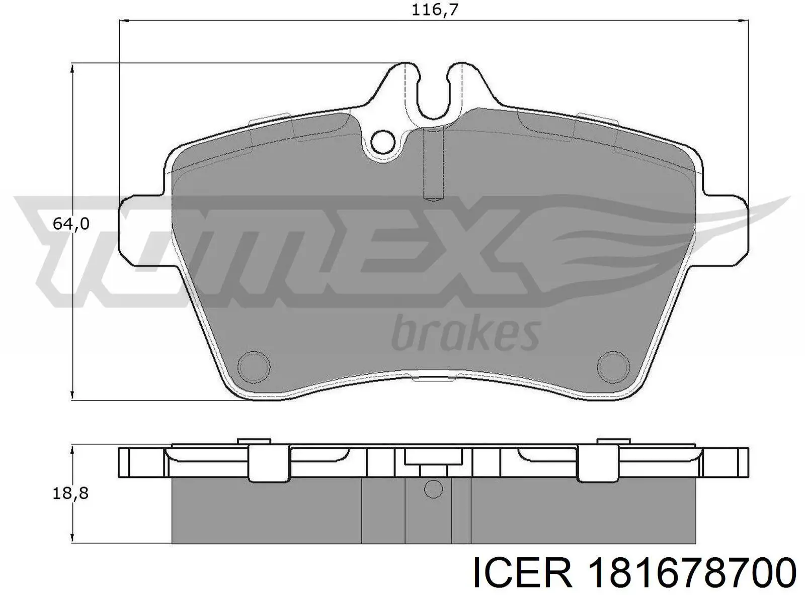 Колодки Icer 181678700 цена, от 26.23 USD