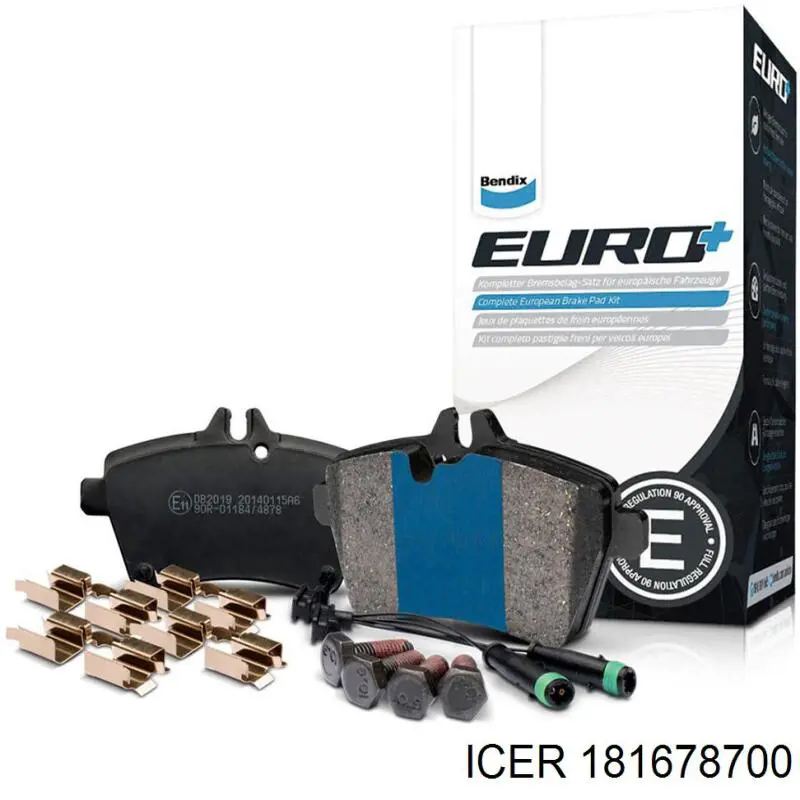 Купить 181678700 Icer Колодки тормозные