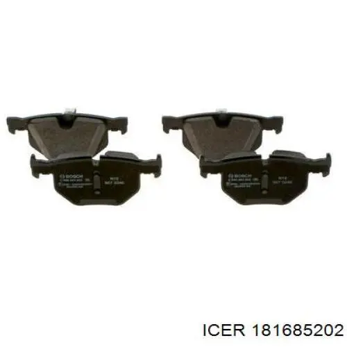 Колодки дисковые  Icer 181685202 цена, от 29.42 USD